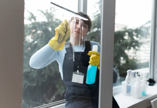 Nettoyage de vitres intérieures et extérieures à Ladignac-sur-Rondelles